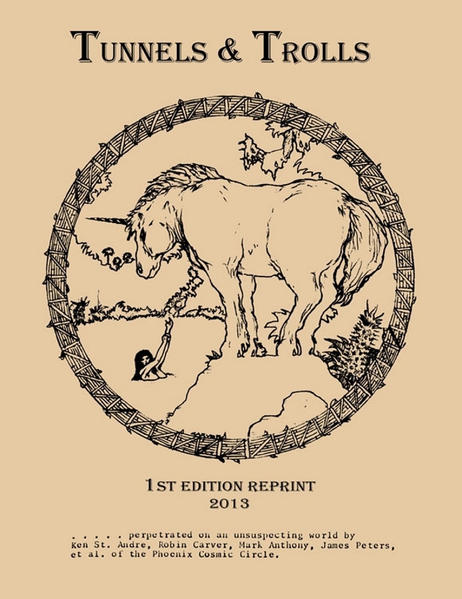 Tunnels & Trolls First Edition Reprint