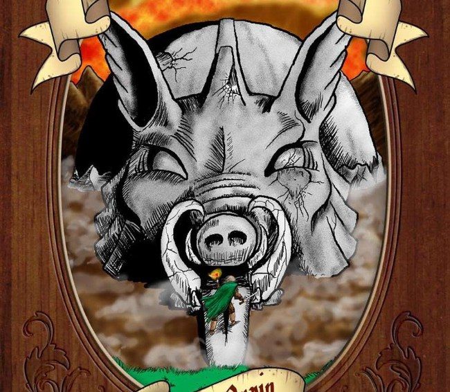 Temple of the Wild Boar Solo Adventure for Tunnels & Trolls by Sid Orpin