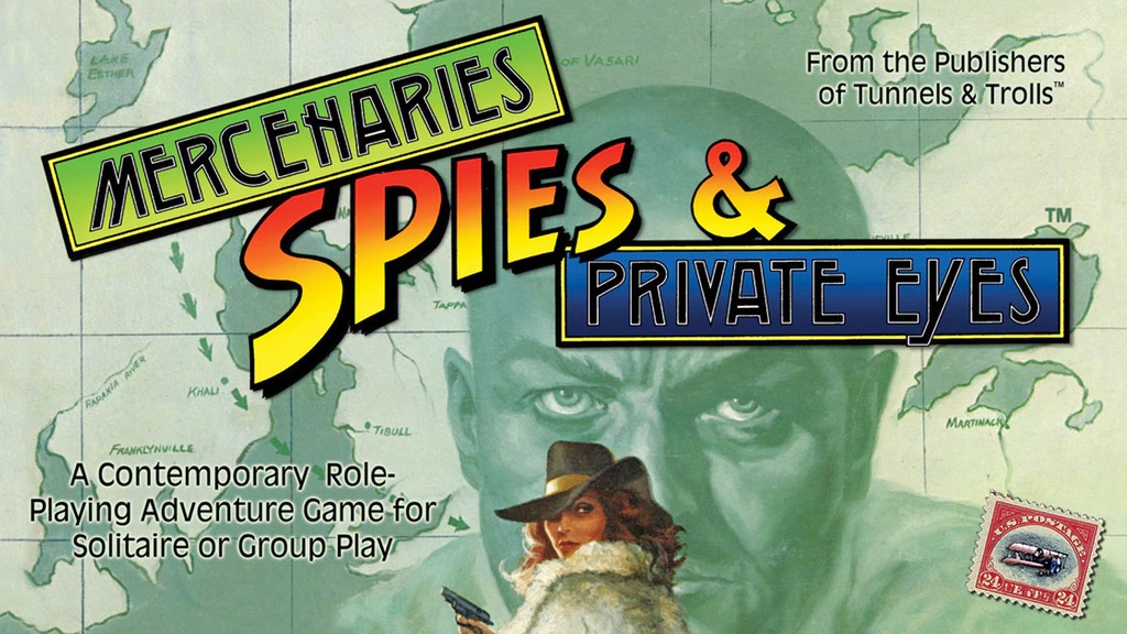 Mercenaries Spies & Private Eyes Kickstarter